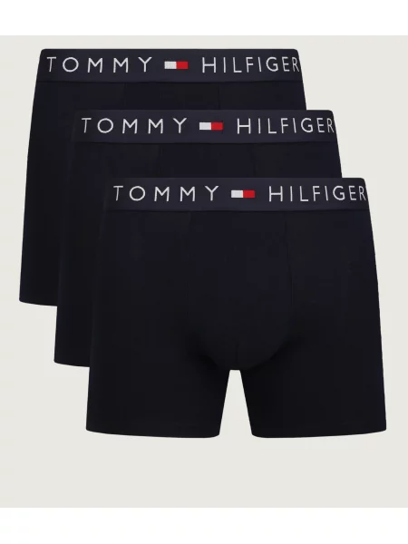 Tommy Hilfiger Underwear Boxeralsók éjkék / fehér kék