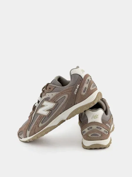 Кросівки повсякденні New Balance шкіра/текстиль коричневий
