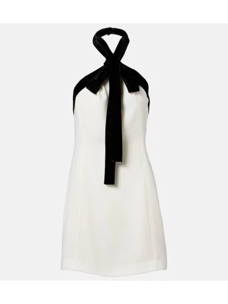 Rochie Simkhai de catifea alb
