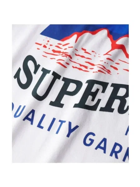 Tricou Superdry alb