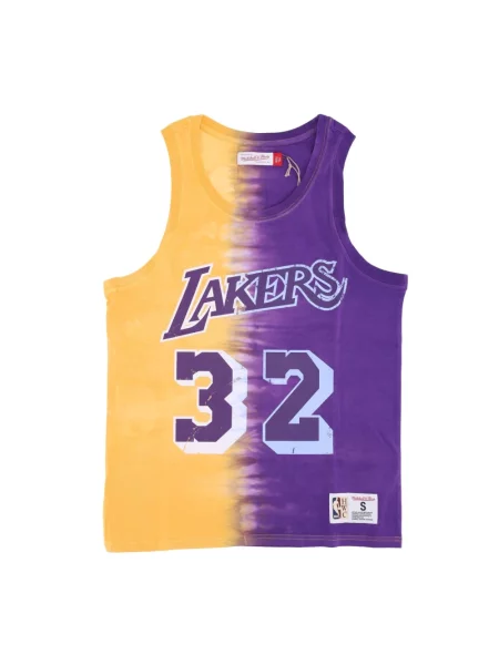 Tie dye krawat Mitchell & Ness wiązany