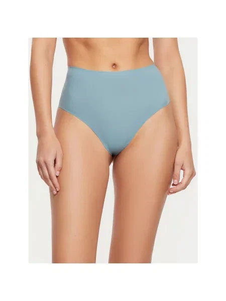 Chantelle Braziliškos kelnaitės aukštu juosmeniu Soft Stretch pilka