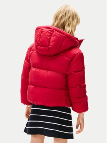 Zimní bunda Tommy Hilfiger červená