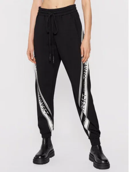 TWINSET Спортивні штани чорний