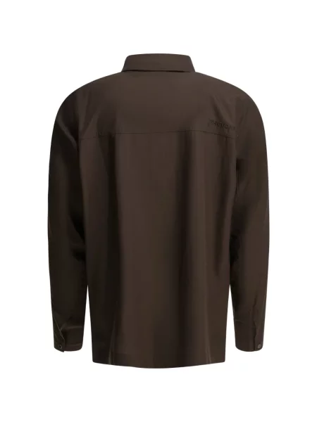 Палто Houdini Sportswear бродирано кафяво