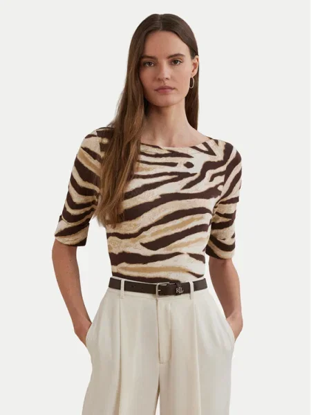 Блуза Lauren Ralph Lauren бяло