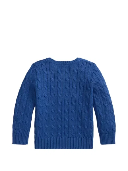 Sweter dziecięcy Polo Ralph Lauren niebieski