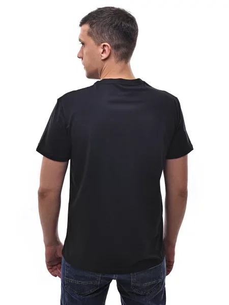 Футболка STREAM віскоза/поліестер чорний