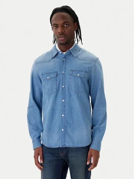 Tommy Jeans Farmering Western kék