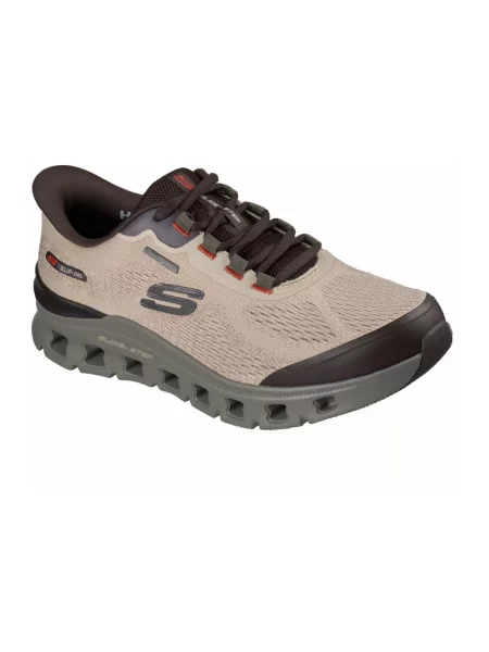 Sneakersy Skechers wodoszczelne beżowe