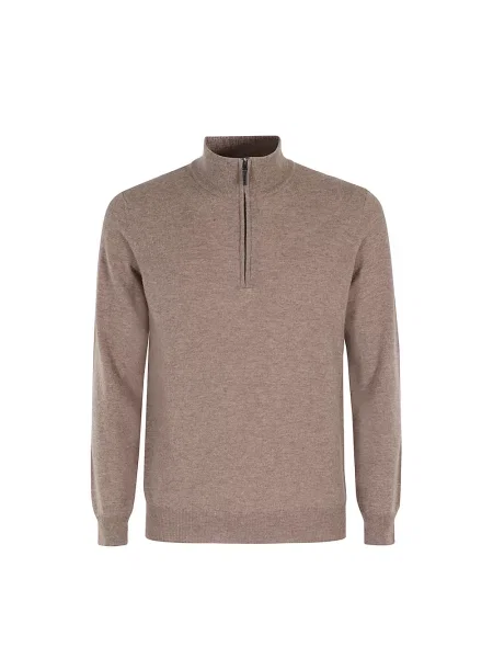 Sweter Kangra brązowy
