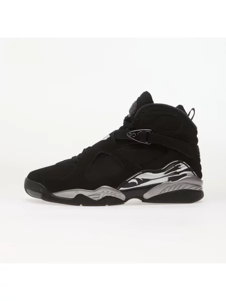 Sneakers Air Jordan 8 Retro "Chrome" Black/ White-Lt Graphite EUR alb
