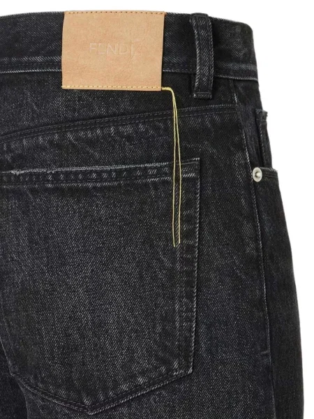 Lung blugi Fendi negru