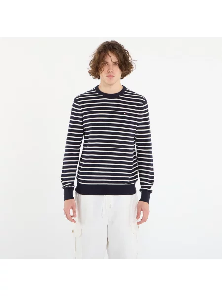 Пуловер Tommy Hilfiger лопатка синьо