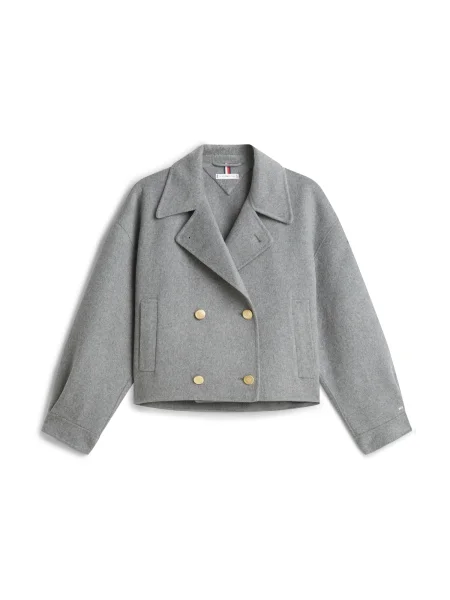 TOMMY HILFIGER Geacă de primăvară-toamnă amestecat gri