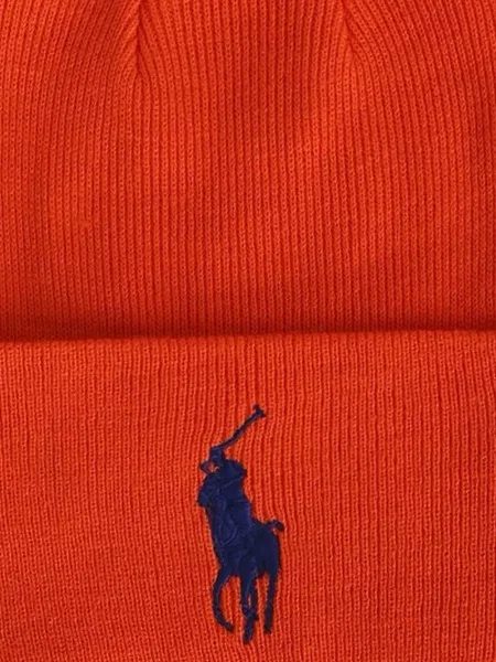Kepurė Polo Ralph Lauren oranžinė