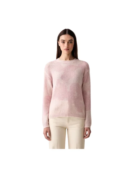 Joop! sweter z wełną różowy