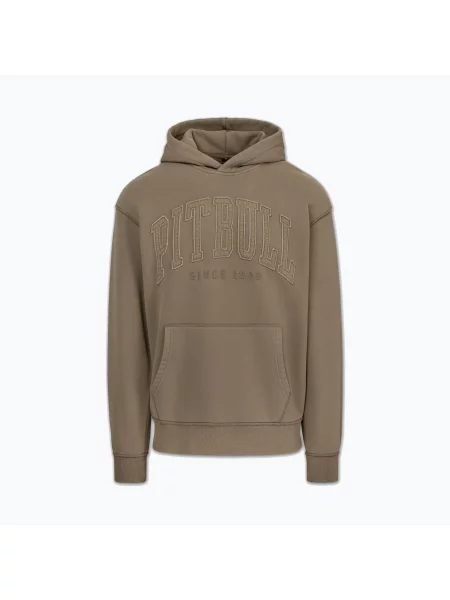 Мъжки суитшърт Pitbull Orlando Hooded coyote brown кафяво