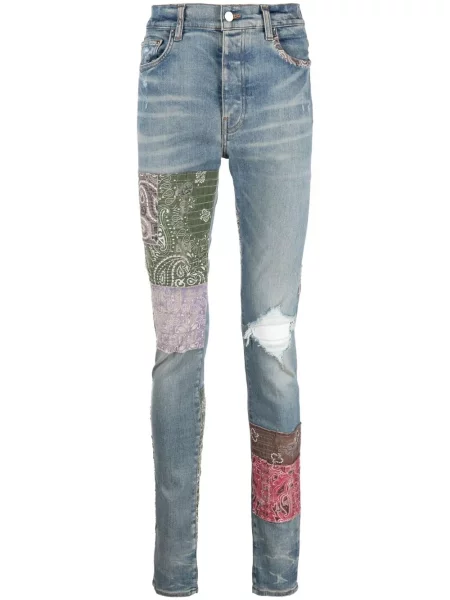 Blugi skinny Amiri zdrențuiți skinny fit