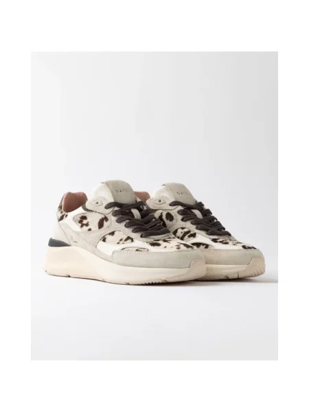 Sneakersy D.a.t.e. skórzane beżowe