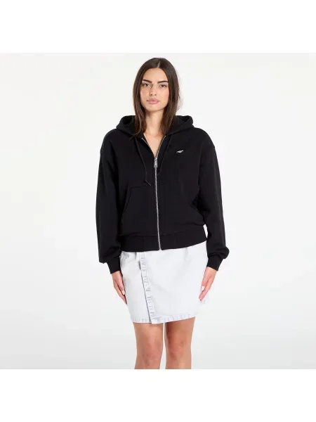 Яке Carhartt Wip с качулка със сърца черно