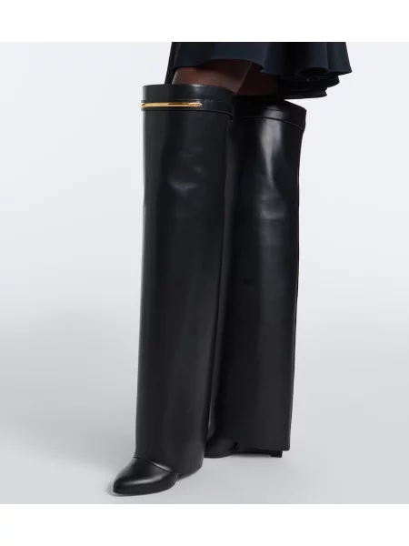 Cizme Givenchy din piele negru