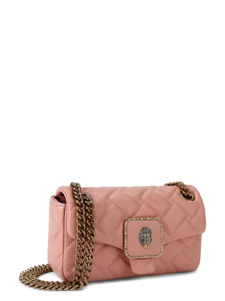 Kurt Geiger De piele geantă pe umăr Mini Pimlico roz