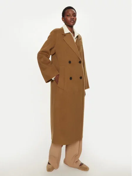 IVY OAK Вовняне пальто Clara Oversize коричневий