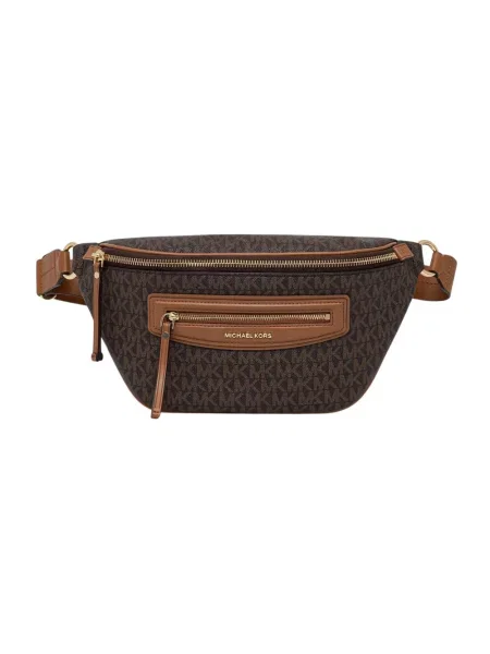 MICHAEL Michael Kors nerka z imitacji skóry brązowa