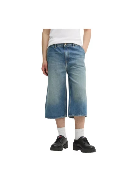 Won Hundred szorty jeansowe niebieski
