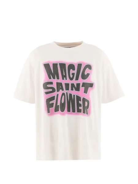Tricou Saint Mxxxxxx cu imagine alb