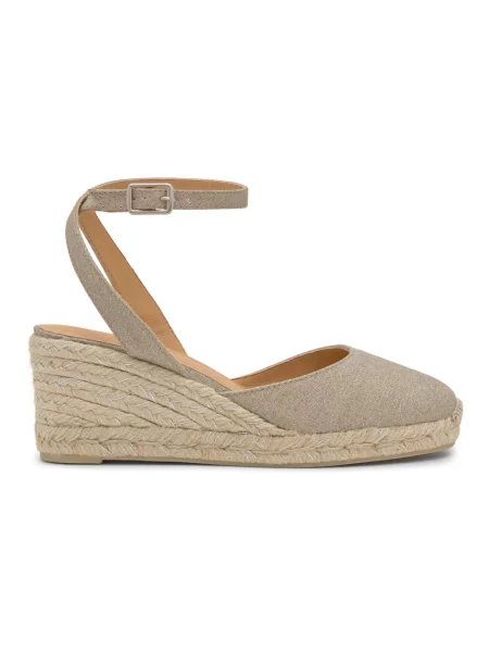 Espadryle Castañer szare