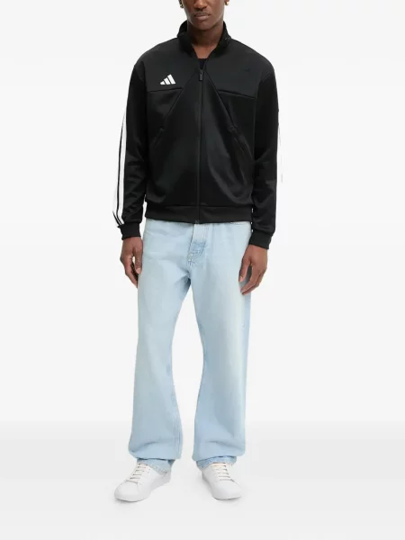 Pantaloni scurți Adidas alergare cu decolteu rotund plasă negru