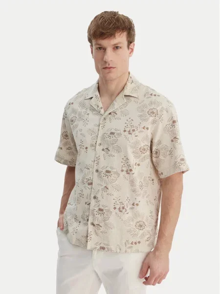 Рубашка Guess бежевая