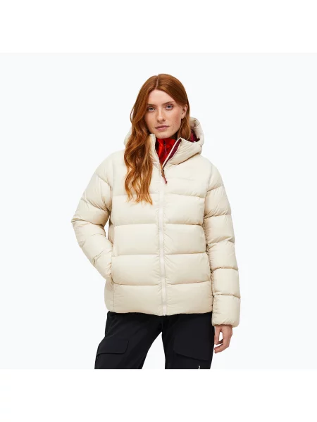 Kurtka puchowa Peak Performance Frost Down Puffer Jacket Sand Fog beżowa