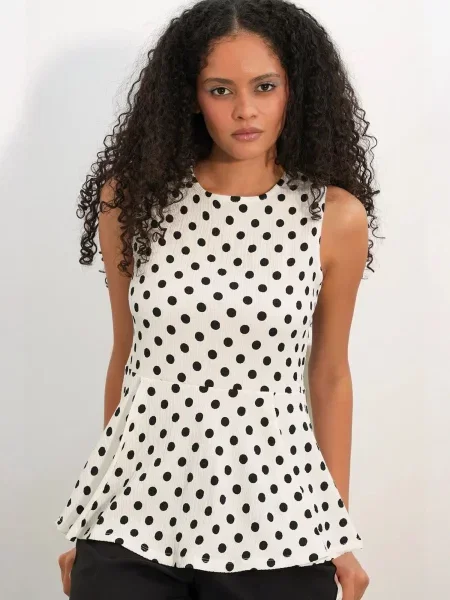 Bigdart Bluza crna bijela