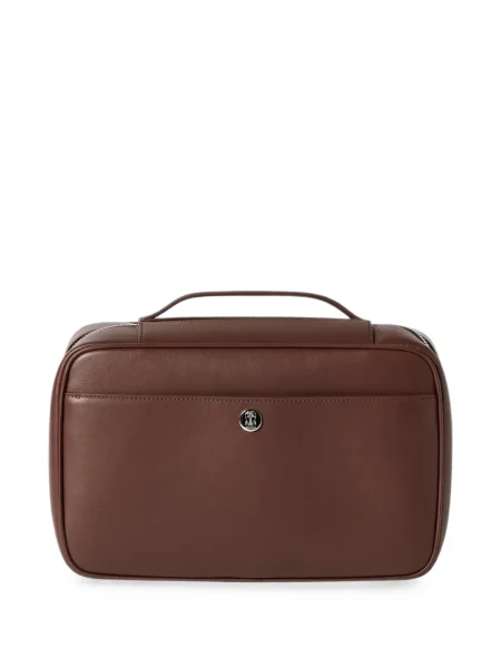 Pungă cosmetică Brunello Cucinelli maro