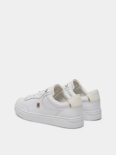 Кожаные ботинки Tommy Hilfiger белые
