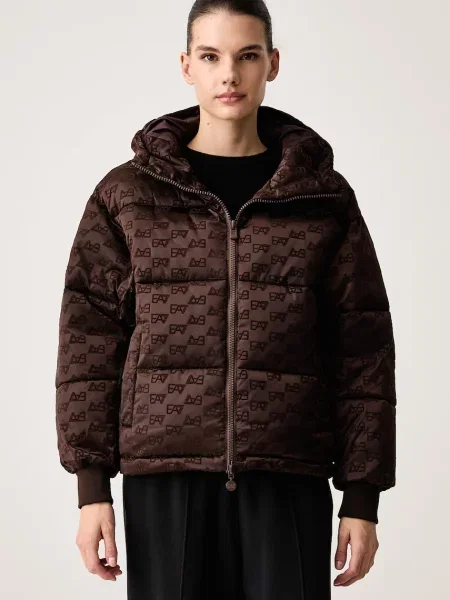 Emporio Armani jachetă pentru femei maro