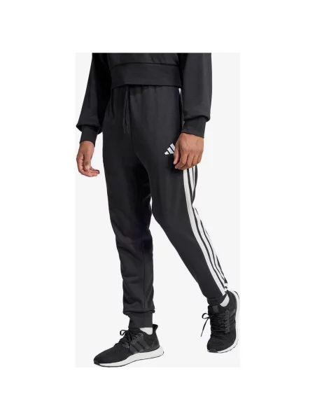 Spodnie długie adidas Essential French czarne S białe