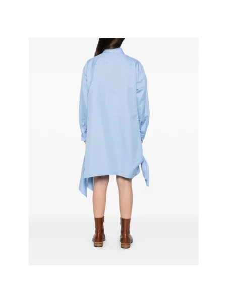Sukienka koszulowa Jw Anderson niebieska