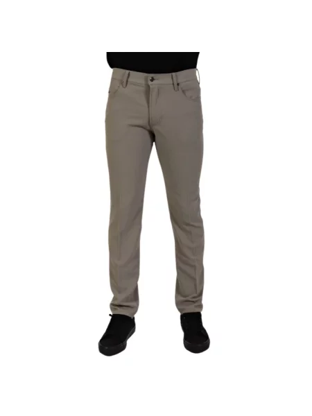 Spodnie Emporio Armani szare