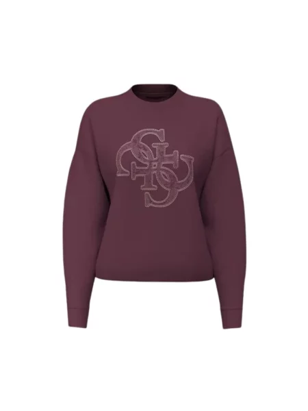 Bluza Guess z logo czerwona