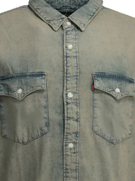 Blugi Levi's® cu dungi verde