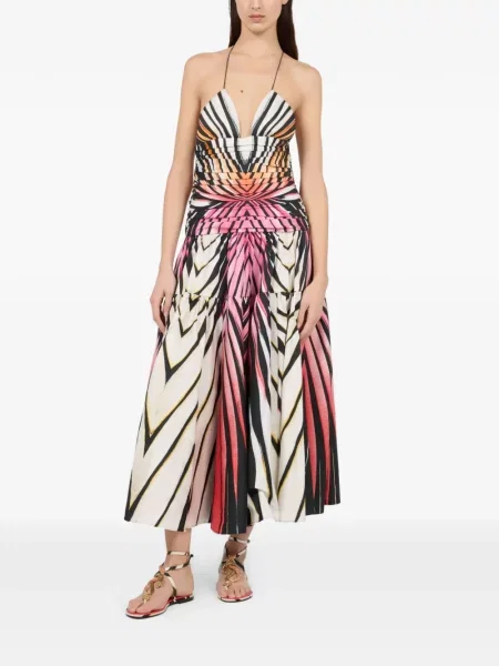 Rochie midi Roberto Cavalli negru