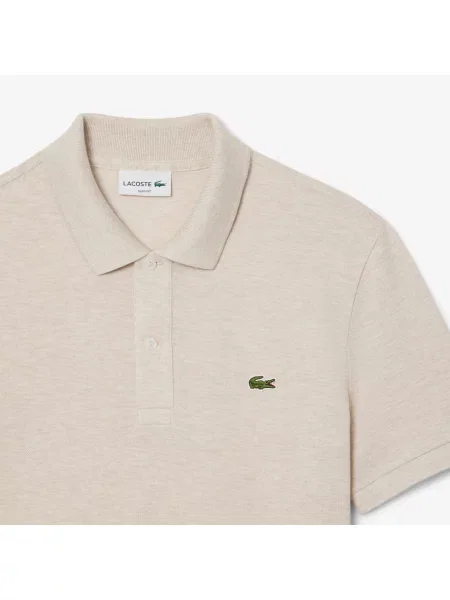 Поло Lacoste серое