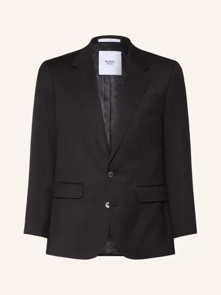 Digel Move Oblekové Sako Baxter Relaxed Fit 10 schwarz