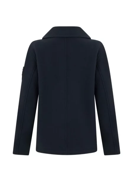 Palton Stone Island cu strasuri albastru
