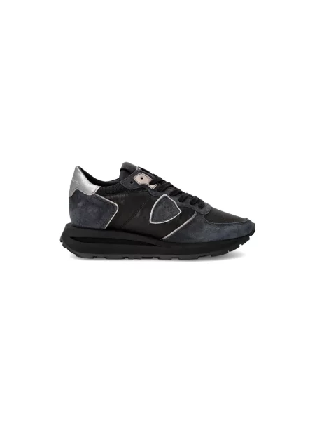 Buty do biegania Philippe Model zamszowe do biegania czarne
