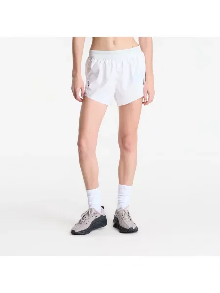 Pantaloni scurți Nike AeroSwift Dri-FIT ADV Mid-Rise Brief-Lined 3" Running Shorts Off White/ White/ Black M alb